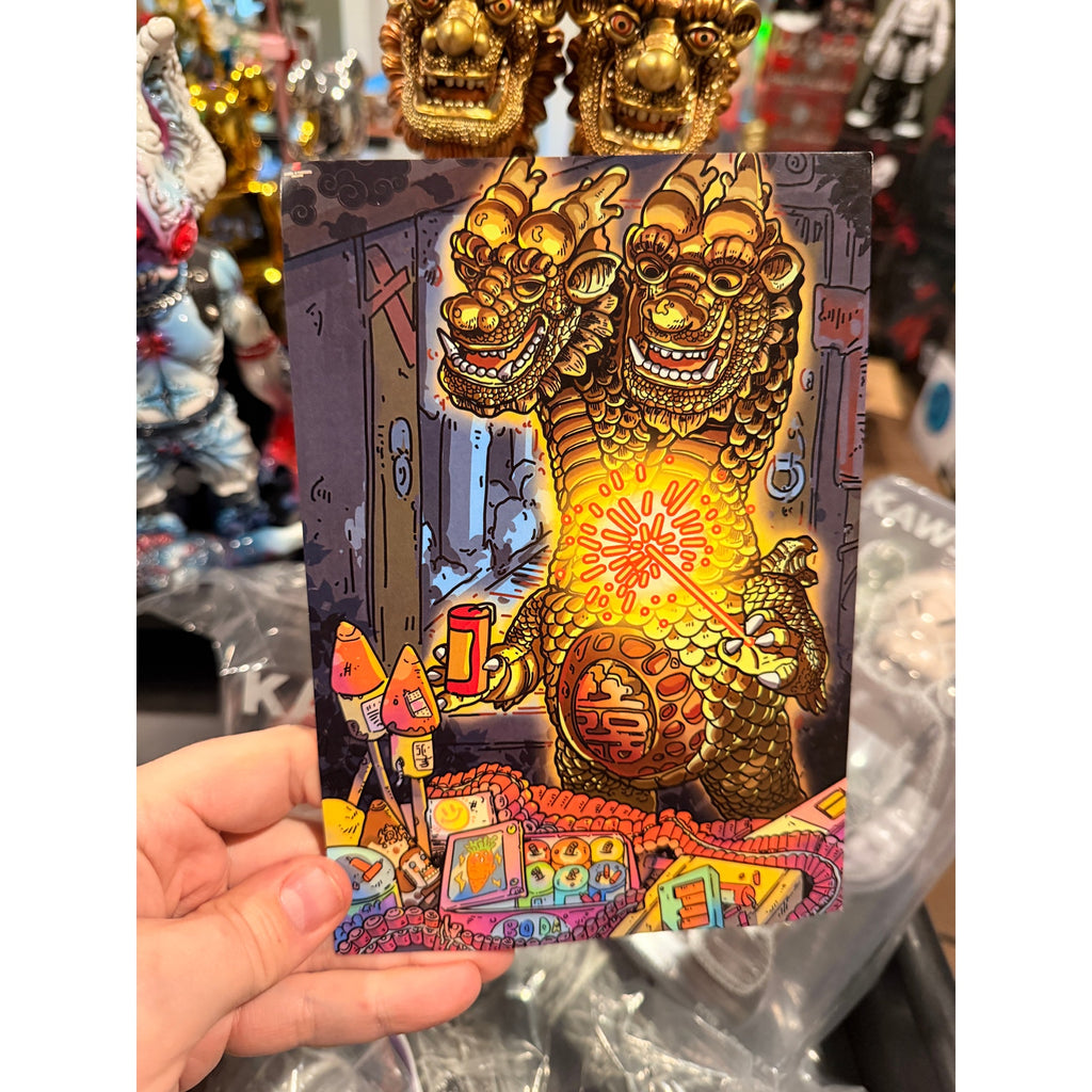 BODA Golden Legend Dragon II - Signed by artist