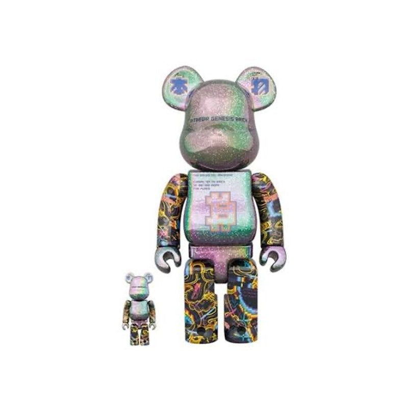Excalibur 400% 100% Bearbrick (Satoshi Nakamoto) Be@rbrick Exclusive Bitcoin