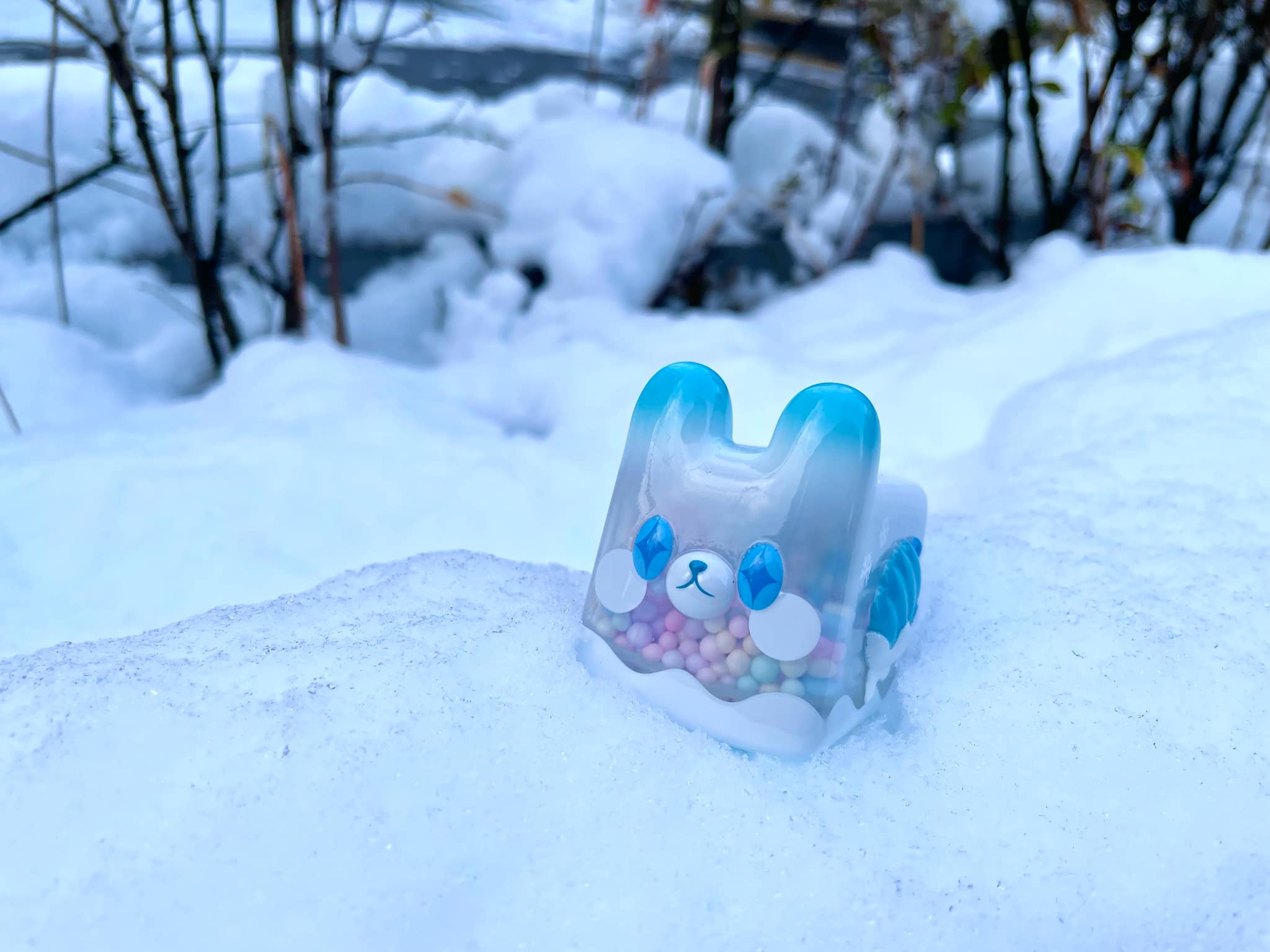 Box Bear - Snow Ver. by Rato Kim