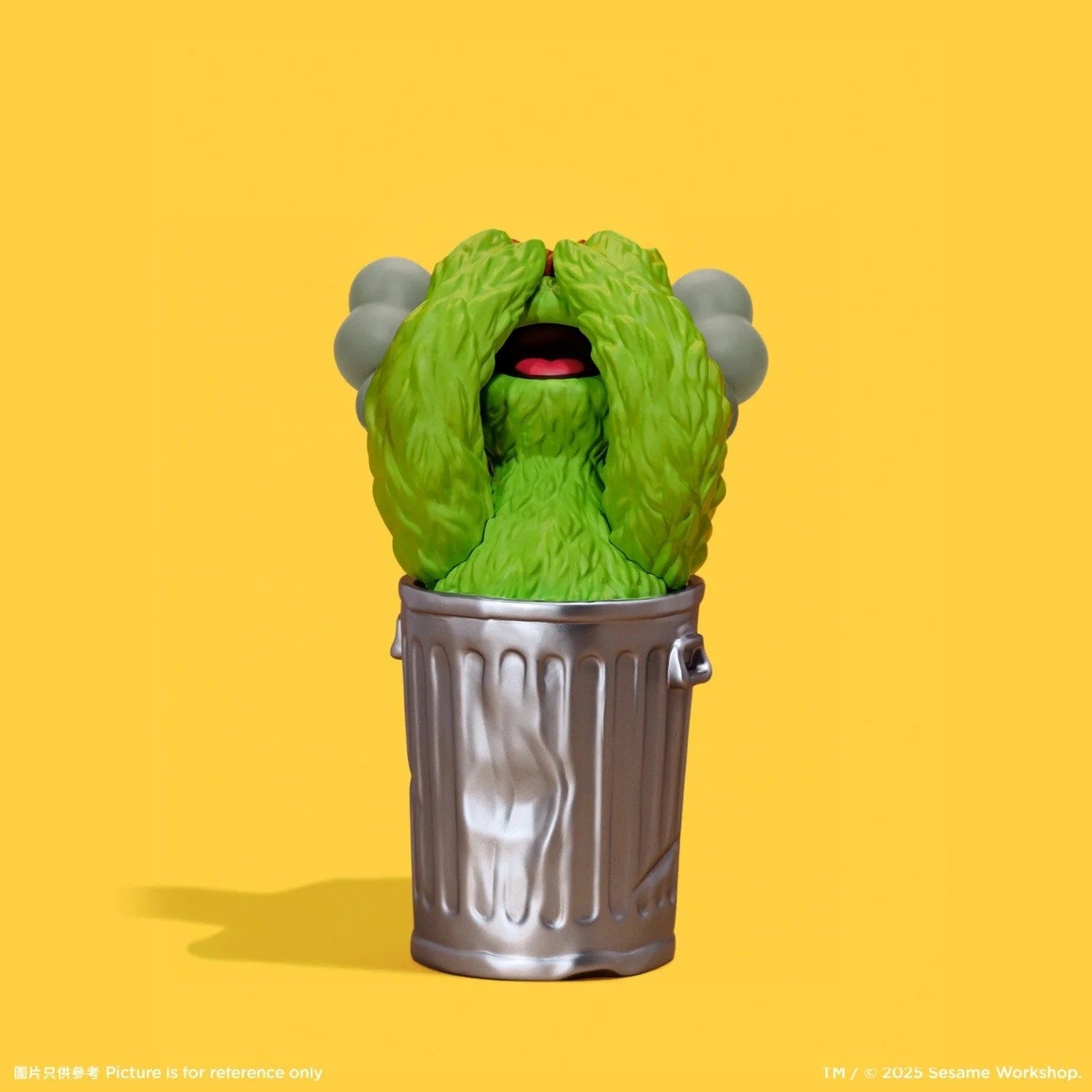KAWS Sesame Street Oscar the grouch