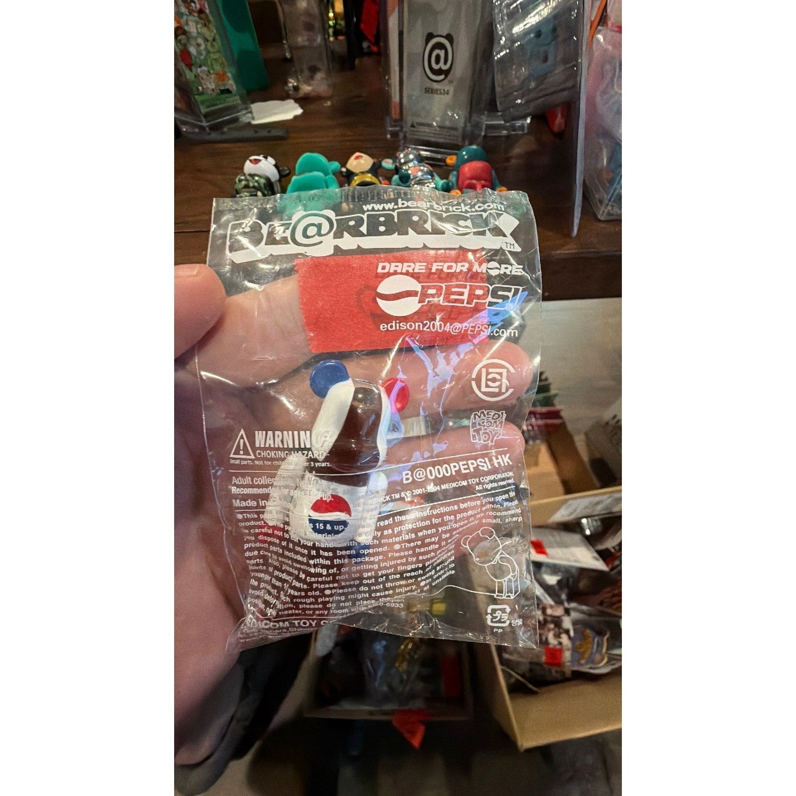 Bearbrick Pepsi 100%