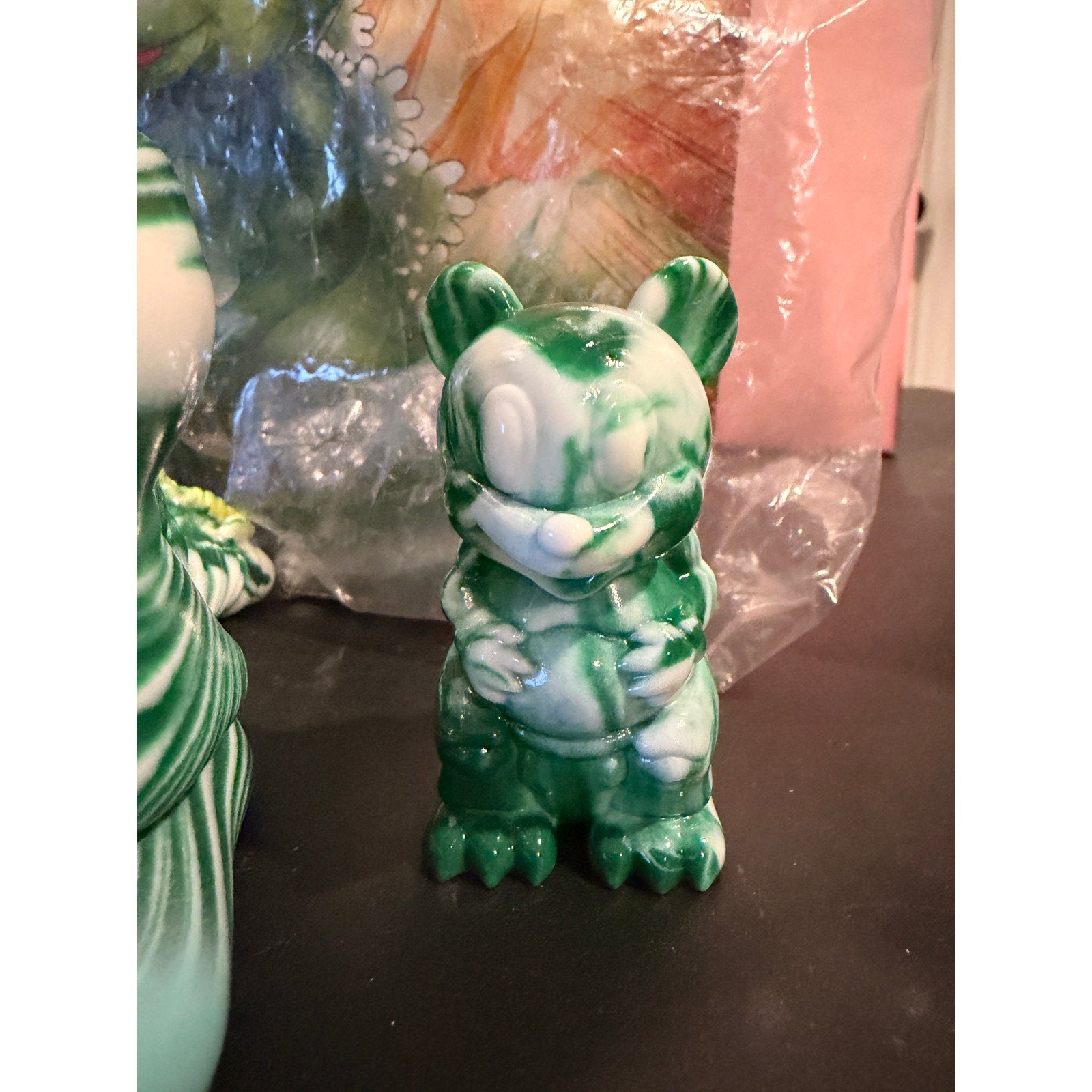 Ron English Mousezilla Green Sofubi Figure -NOS