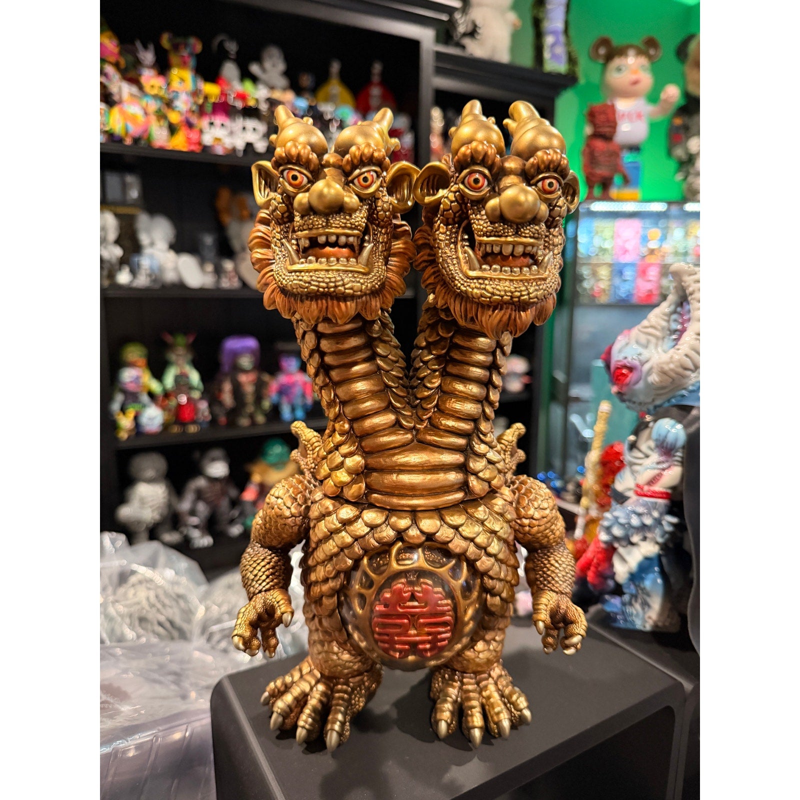 BODA Golden Legend Dragon II - Signed by artist