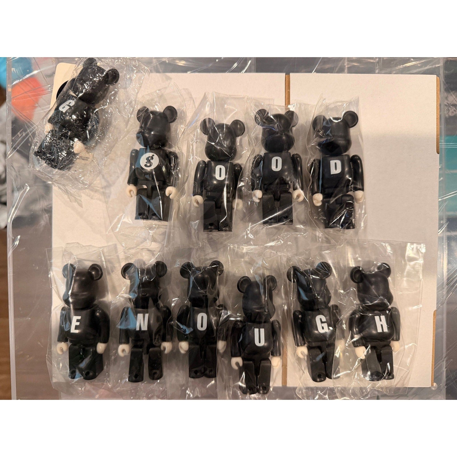 GOOD ENOUGH Full letter set