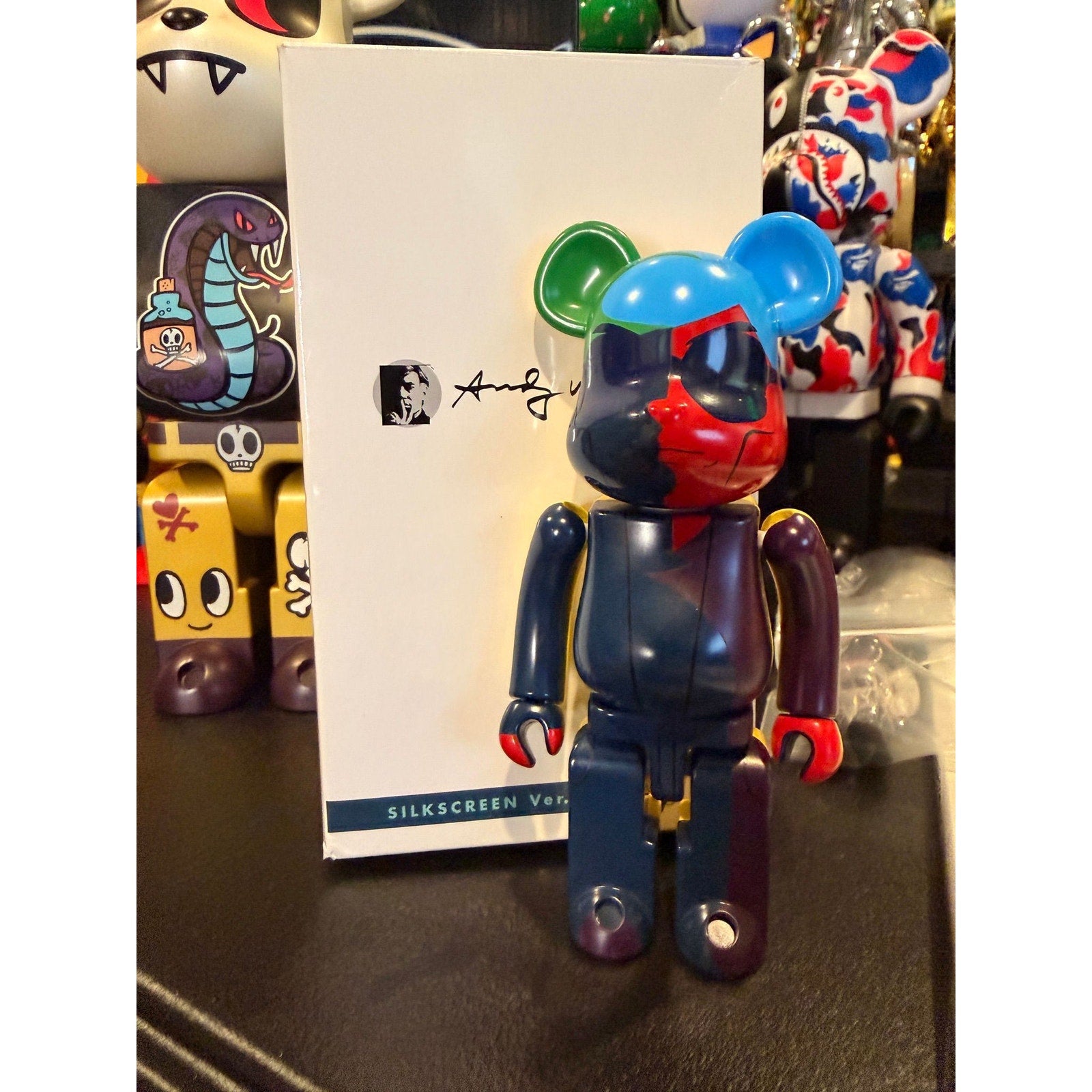 Bearbrick Andy Warhol 200% Super alloy