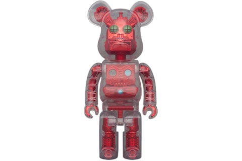 Bearbrick HxS (HIROTA SAIGANSHO) METALLIC RED 400%