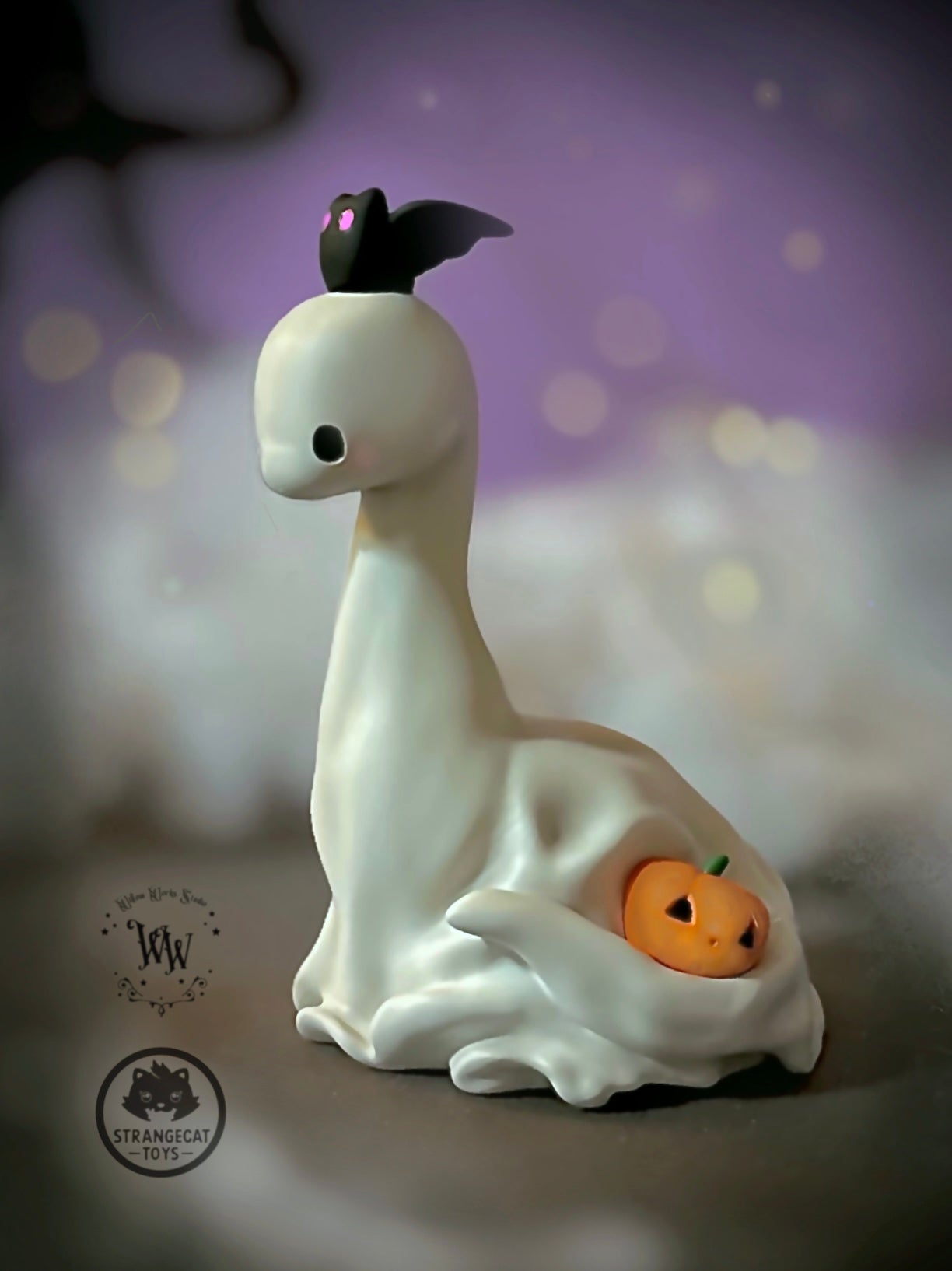 Ghost Dino by Willow Works