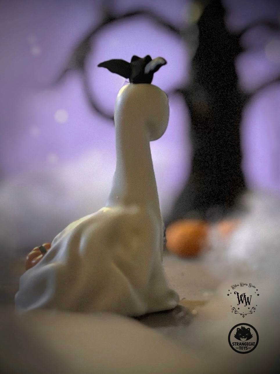 Ghost Dino by Willow Works