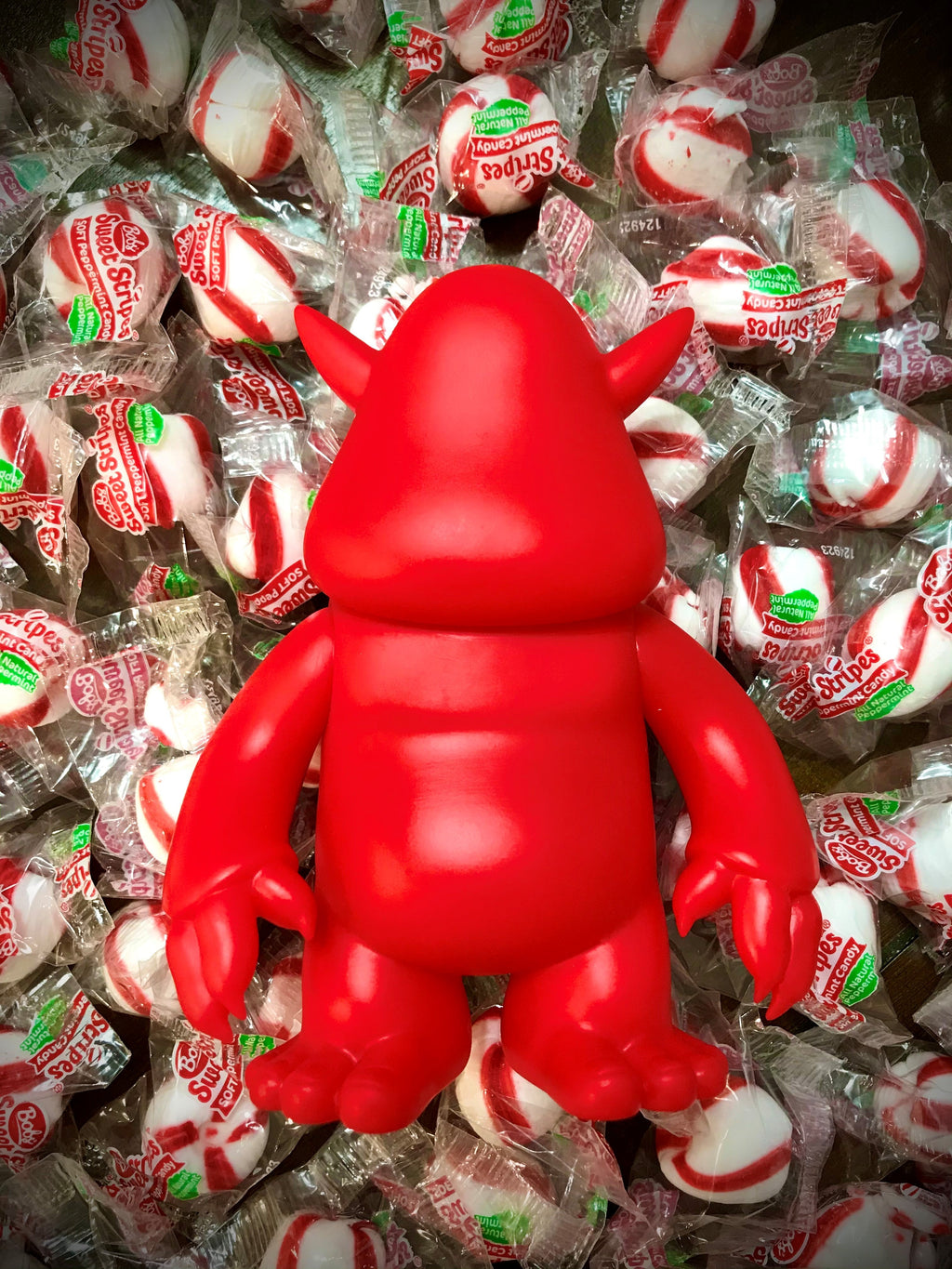 Stroll DIY Red Vinyl by Spanky Stokes