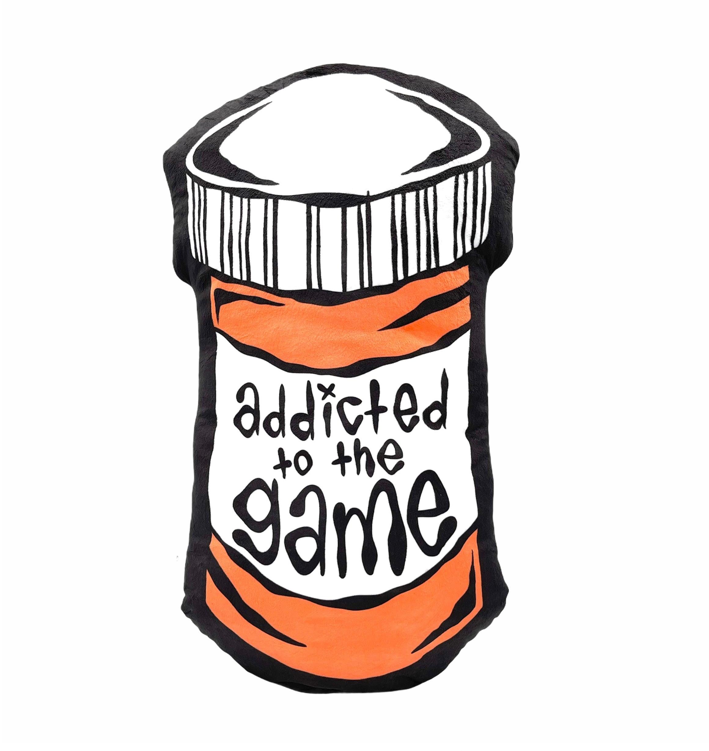 Dirt Cobain "Addicted To The Game" 18" Pillow